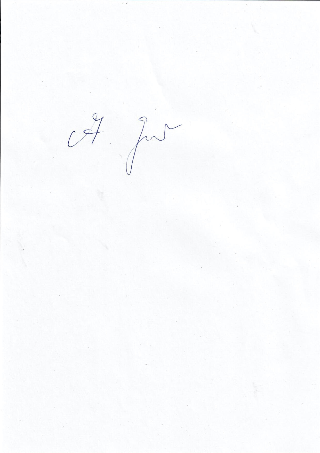 Unterschrift (eingescannt)